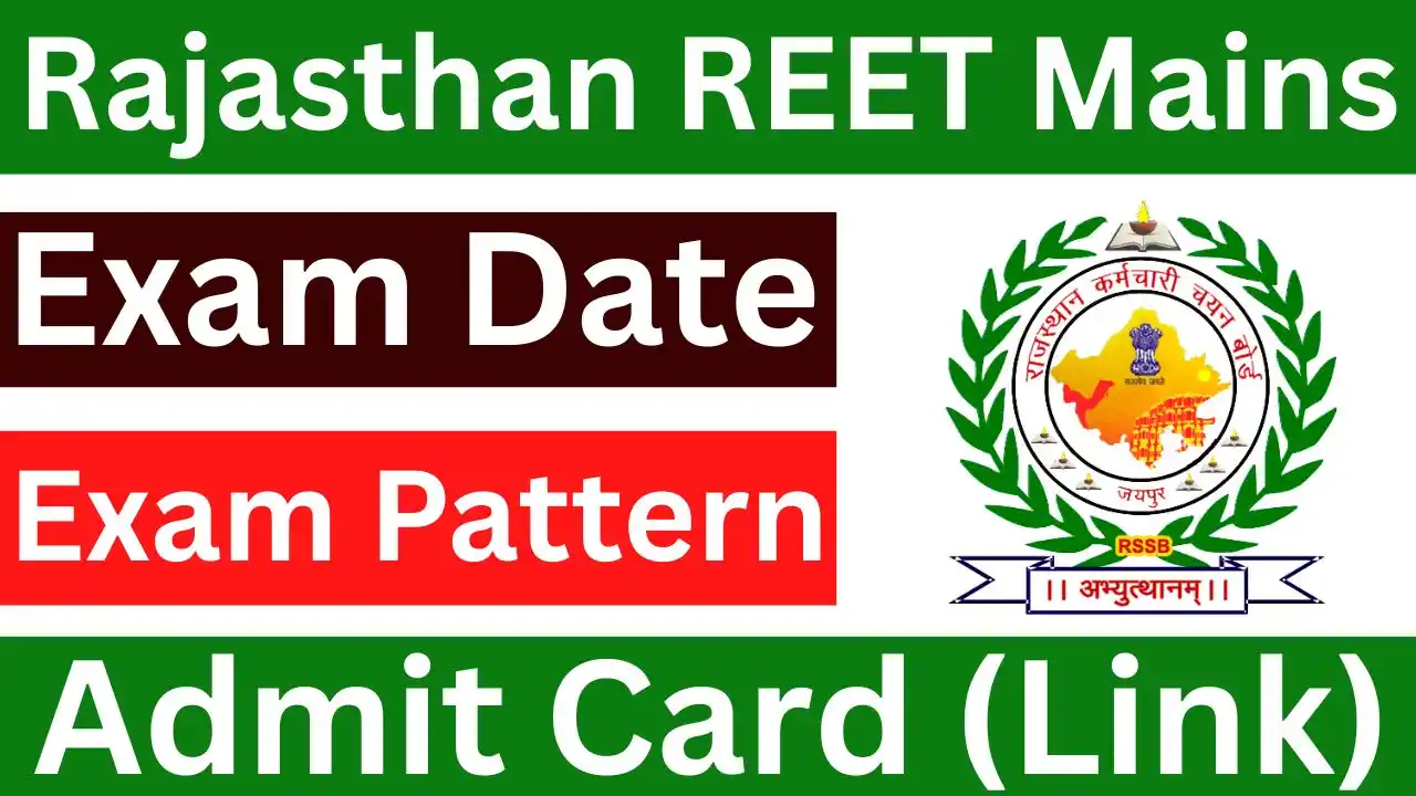 Rajasthan REET Mains Admit Card 2026 Link, Exam Date, Primary & Upper Teacher Hall Ticket Download