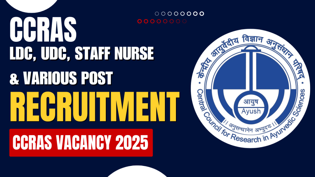 Central Council for Research in Ayurvedic Science (CCRAS)