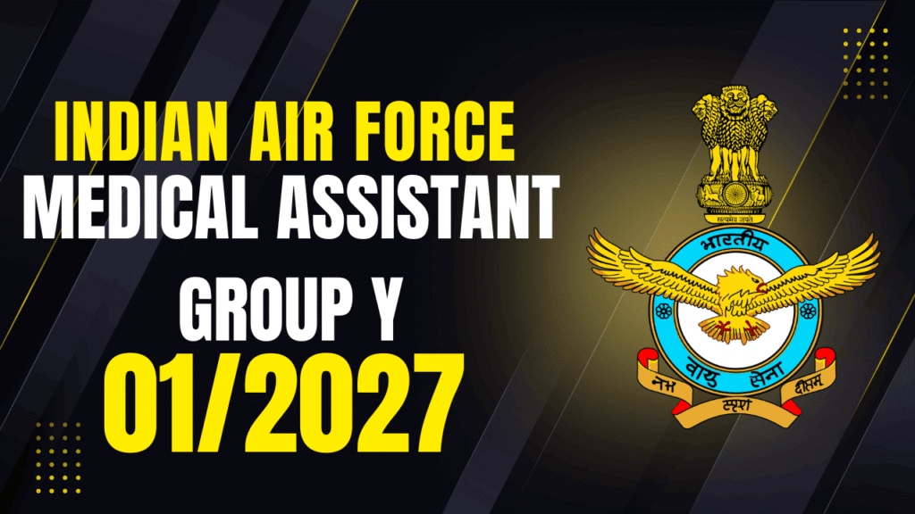 Air Force Medical Assistant Group Y Recruitment 2026