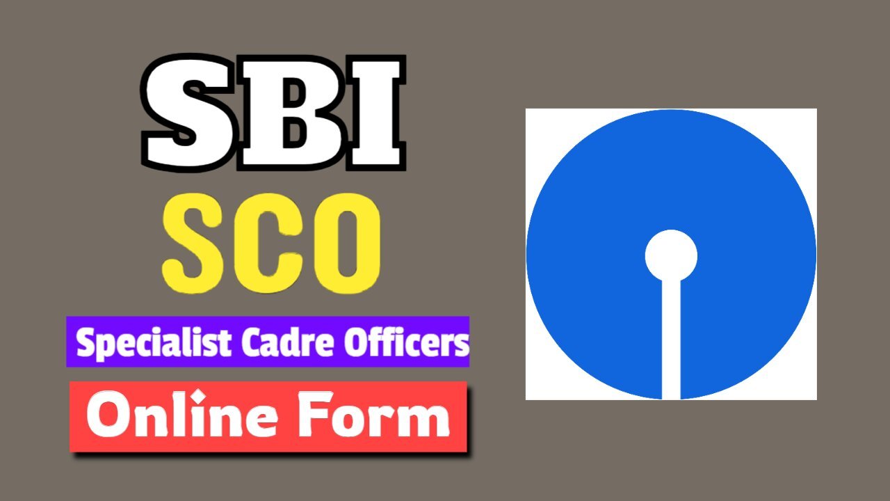SBI SCO Specialist Cadre Officers Online Form 2025