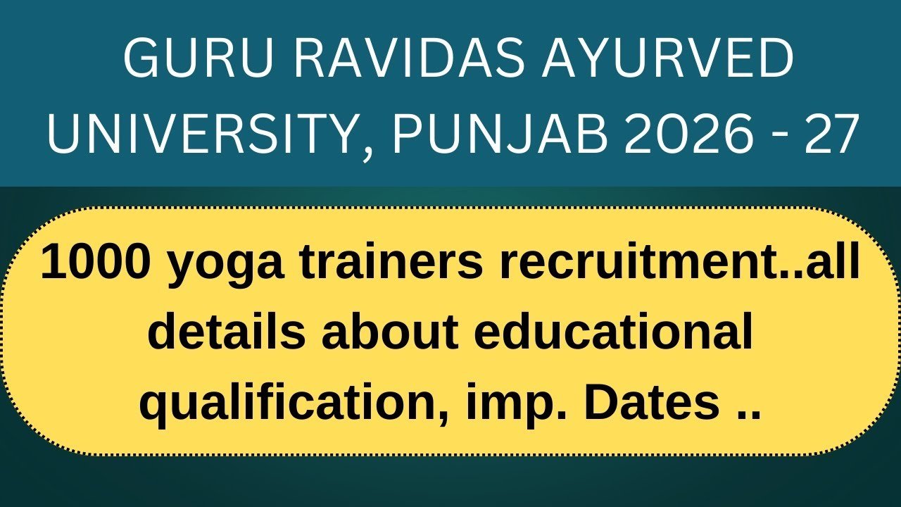 Guru Ravidas Ayurved University, Kharkan, Hoshiarpur