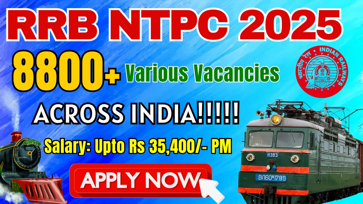 Railway NTPC Recruitment 2025