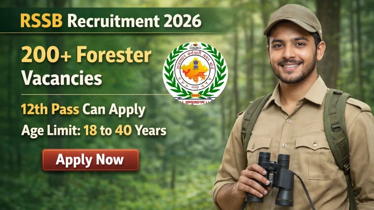 RSSB Forester Online Form 2026 for 259 Post