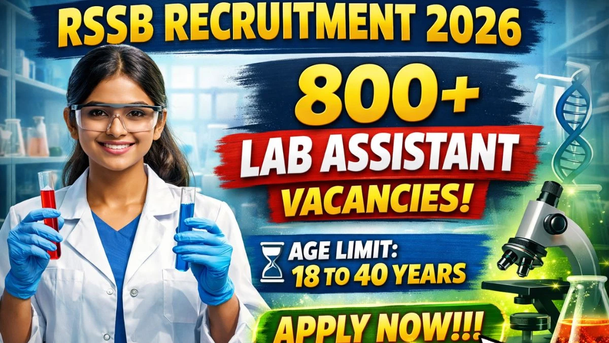 RSSB Lab Assistant Recruitment 2026