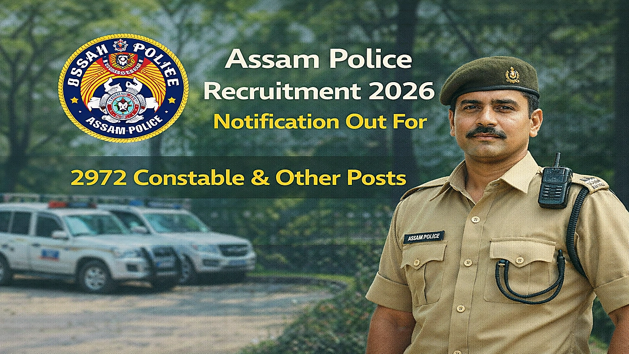 Assam Police Constable Recruitment 2026