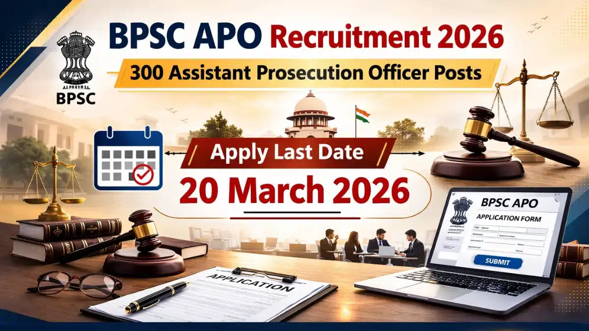 BPSC Prosecution Officer Recruitment 2026