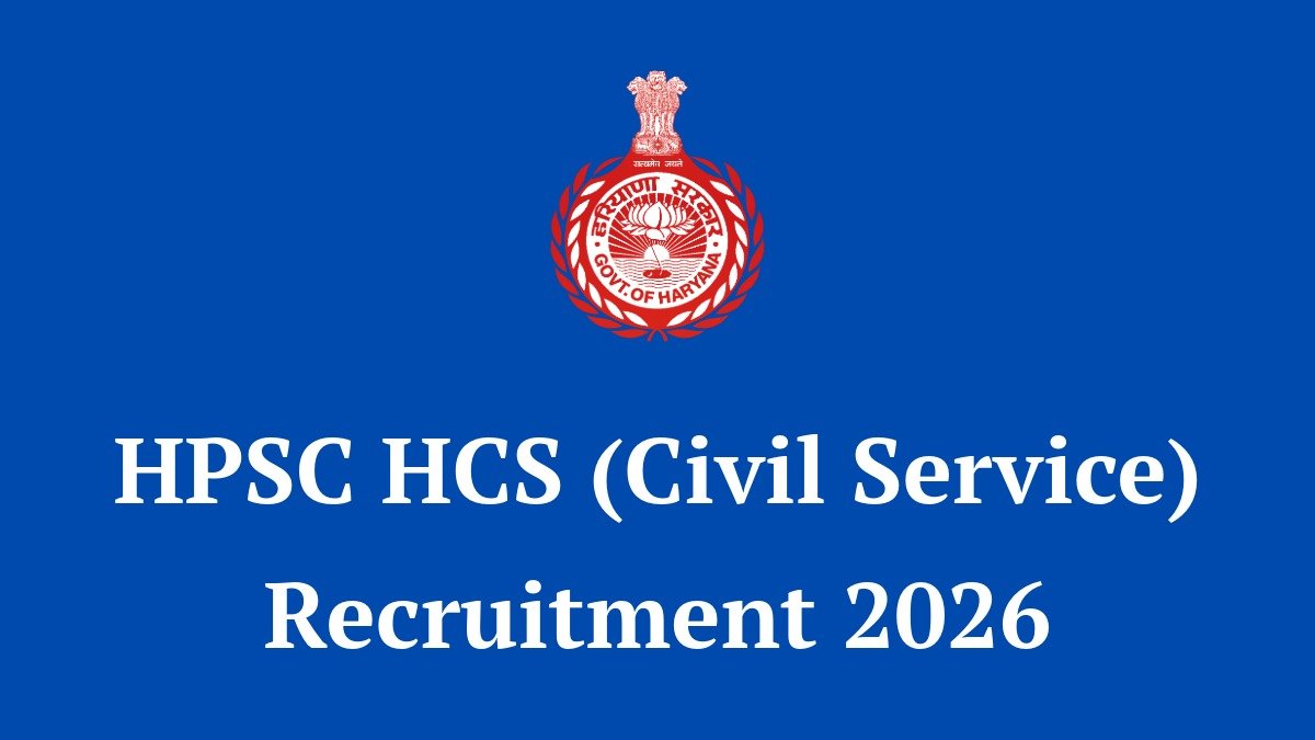HPSC HCS & Other Allied Service Recruitment 2026