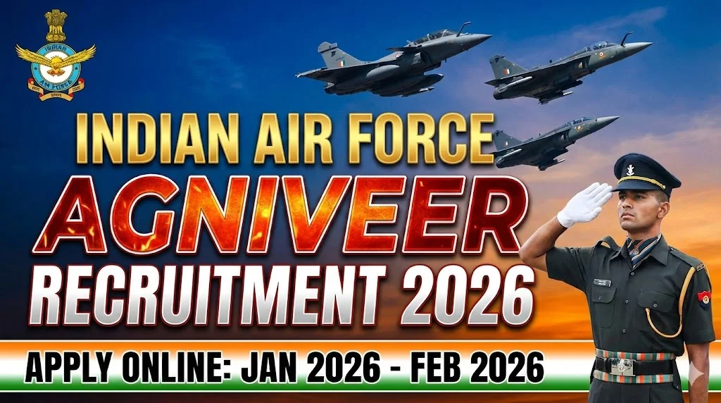 Indian Air Force Agniveer Vayu Intake 01/2027