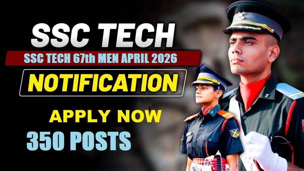 Indian Army SSC Technical 67th Recruitment 2026