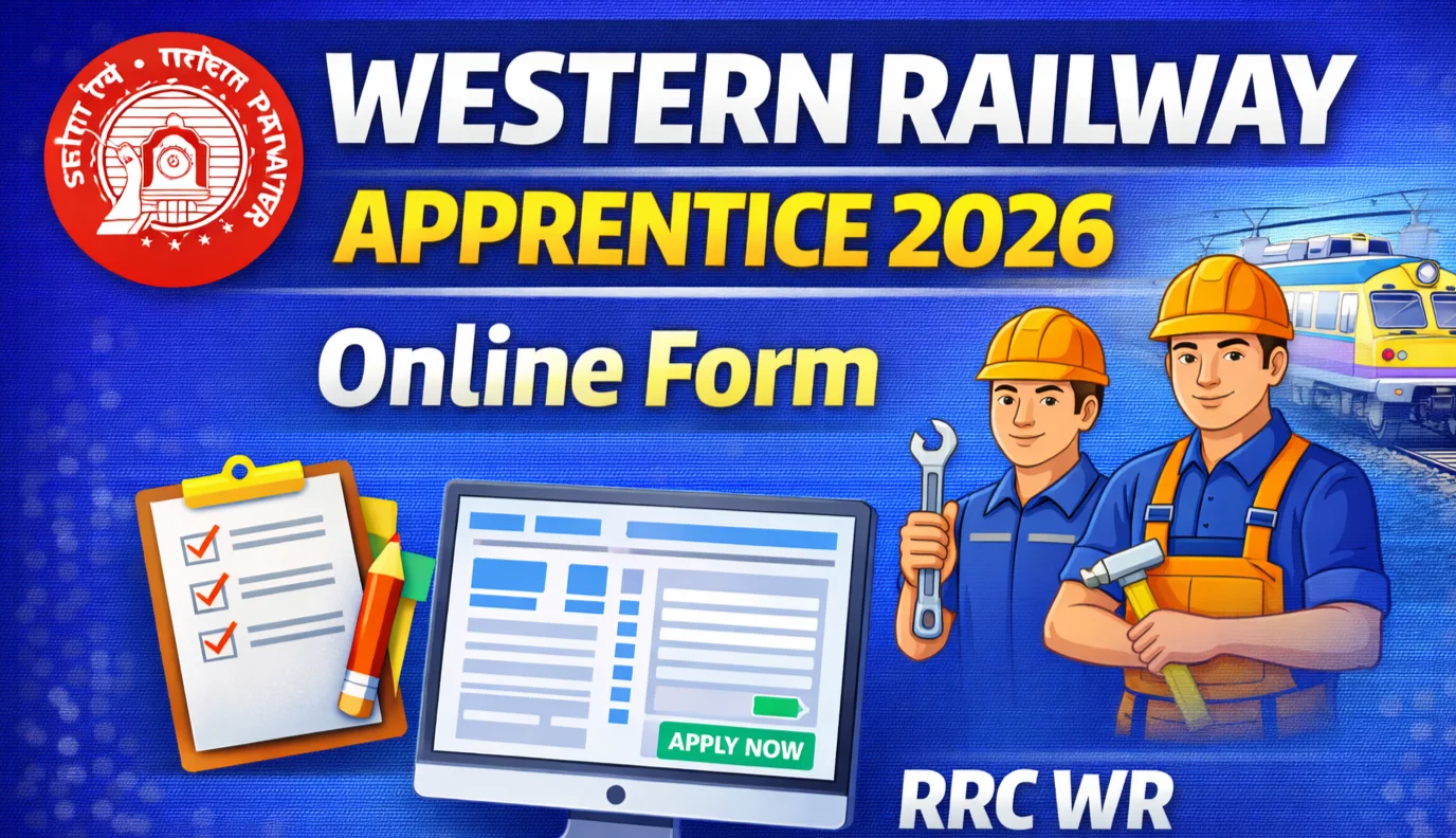 Western Railway RRC WR Apprentices Online Form 2026
