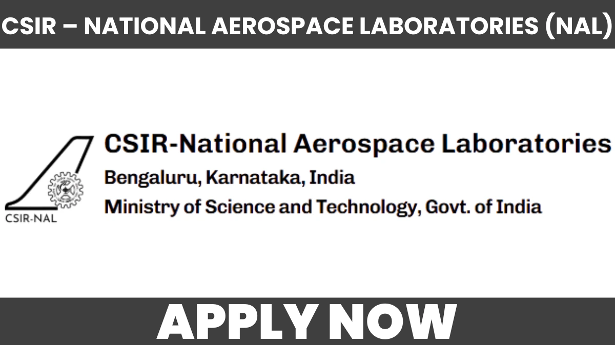 CSIR-National Aerospace Laboratories Apprenticeship 2026