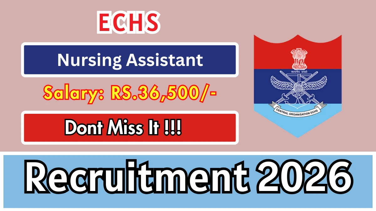 ECHS Nursing Assistant Recruitment 2026