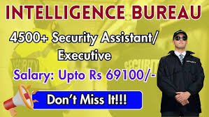 IB Security Assistant Executive Recruitment 2025