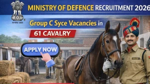 Ministry of Defence Notification Group C (Syce) 2026