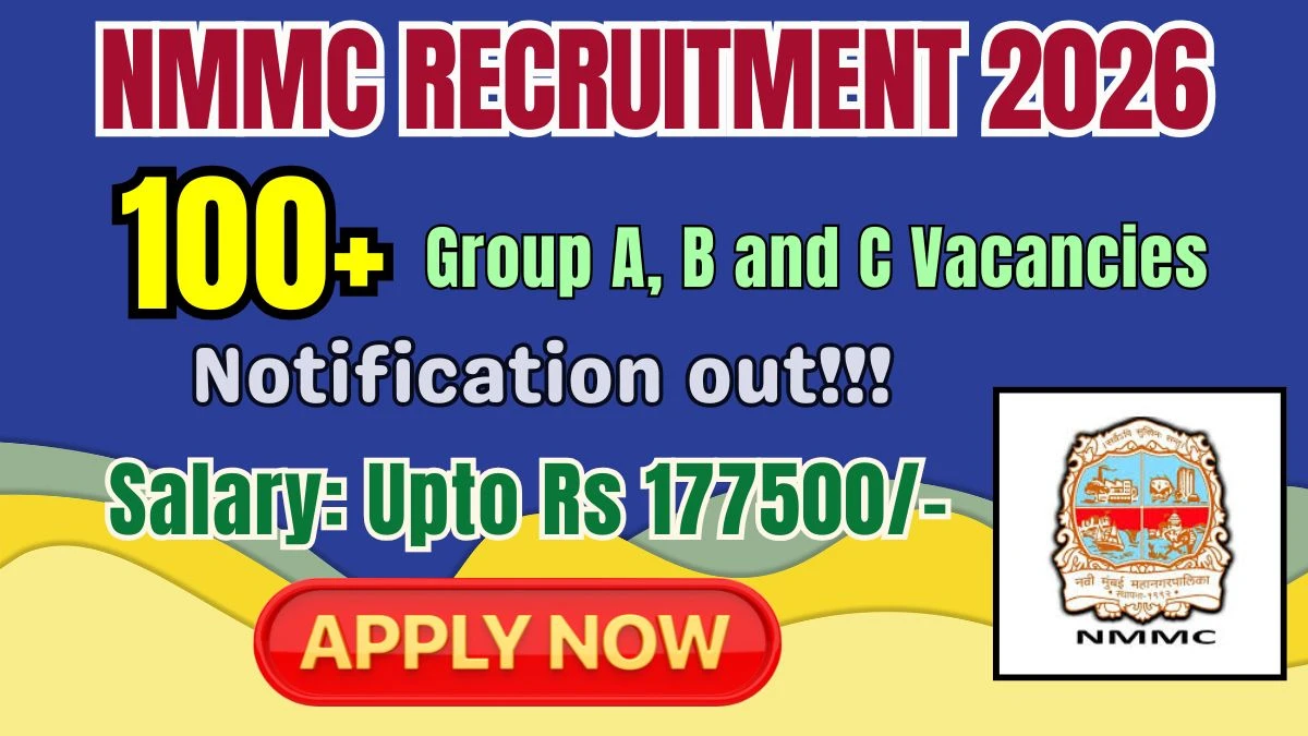 NMMC Recruitment 2026