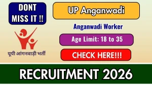 UP Anganwadi Worker Recruitment 2026 – Apply Form 13 Posts